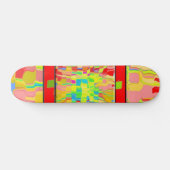 Abstraktes Skateboard (Horizontal)