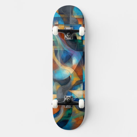 Abstraktes Skateboard (Vorderseite)