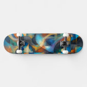 Abstraktes Skateboard (Horizontal)