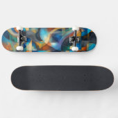 Abstraktes Skateboard (Horizontal)