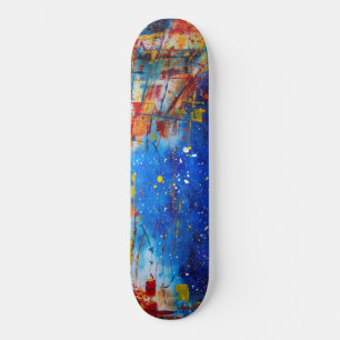 Abstraktes Skateboard