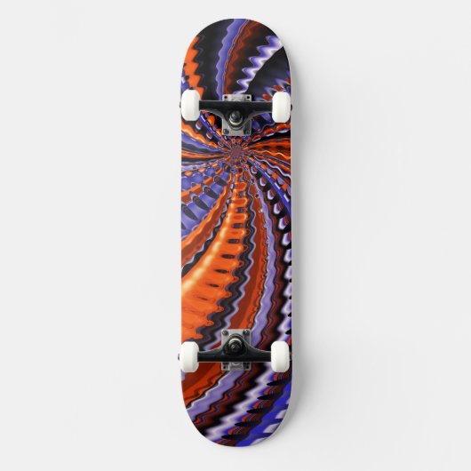 Abstraktes Skateboard 95 (Vorderseite)