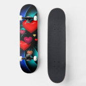 Abstraktes Skateboard 96 (Vorderseite)