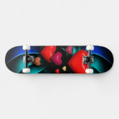 Abstraktes Skateboard 96 (Horizontal)