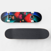 Abstraktes Skateboard 96 (Horizontal)