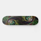 Abstraktes Skateboard "Auge to Auge" (Horizontal)