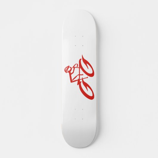 Abstraktes Skateboard für Radsportler (Vorne)