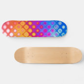 Abstraktes Skateboard, hell, mehrfarbig Skateboard (Horizontal)