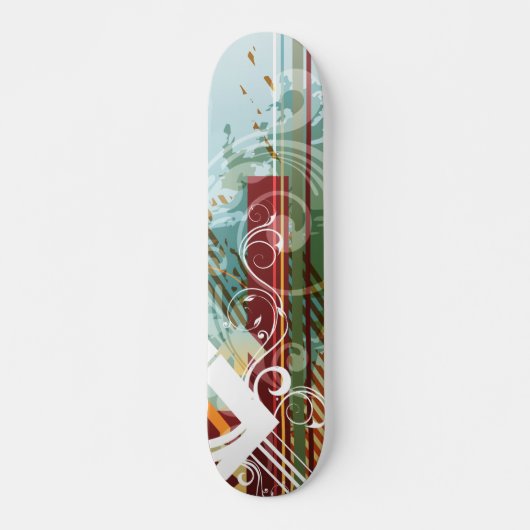 Abstraktes Skateboard nach Artikel 28 (Vorne)