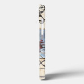 Abstraktes Skelettbild mit Paneelen Case-Mate iPhone Hülle (Rückseite / Links)