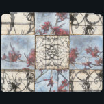 Abstraktes Skelettbild mit Paneelen iPad Hülle<br><div class="desc">Ein buntes abstraktes Blumengemälde von Jennifer Goldberger. Ein wunderbar komplexes Stück,  keine zwei Platten sind genau das gleiche. Wenn Sie ein tolles Geschenk suchen,  dann schauen Sie nicht weiter!</div>