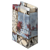 Abstraktes Skelettbild mit Paneelen Kleine Geschenktüte (Vorderseite Schrägansicht)