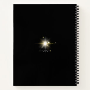 Abstraktes Skizzenbuch für Auberginen und Farbschw Notizblock