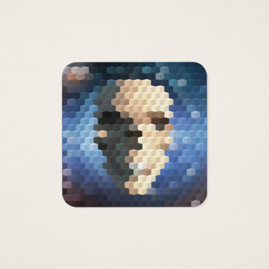 Abstraktes Skull (Vorderseite)