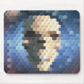 Abstraktes Skull Mousepad (Vorne)