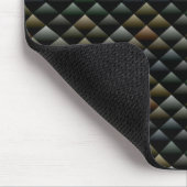 Abstraktes Snakeskin-Muster Mousepad (Ecke)
