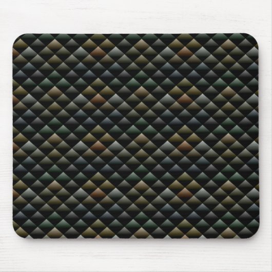 Abstraktes Snakeskin-Muster Mousepad (Vorne)