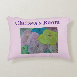 Abstraktes Sommerkleid Dekokissen