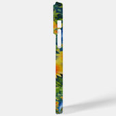 Abstraktes Sonnenblumenfeld | Retrofloral Case-Mate iPhone Hülle (Rückseite / Links)