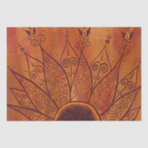 Abstraktes Sonnenblumenmuster