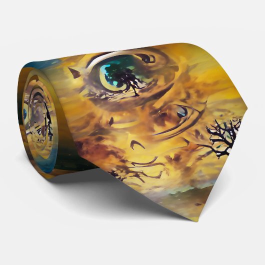 Abstraktes Soul Krawatte (Gerollt)