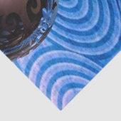 abstraktes Sphäropapier Seidenpapier (Detail)