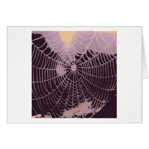 Abstraktes Spider Web