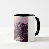 Abstraktes Spider Web Tasse (VorderseiteRechts)