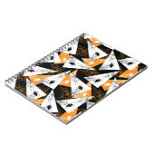 Abstraktes Spinnenkobweb-Muster I Notizblock (Linke Seite)