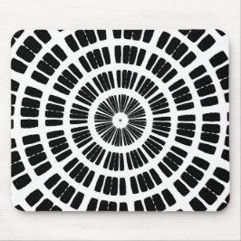 abstraktes Spinnennetzmuster Mousepad