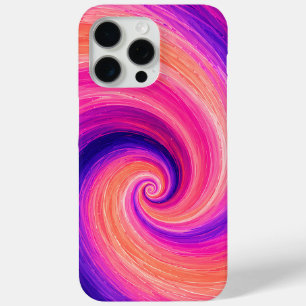 Abstraktes Spiral-Farbschwung-Muster Case-Mate iPhone Hülle