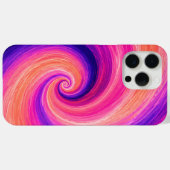 Abstraktes Spiral-Farbschwung-Muster Case-Mate iPhone Hülle (Rückseite (Horizontal))