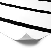 Abstraktes Spiralmuster Gottes Fingerpint Poster (Ecke)