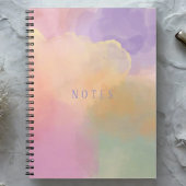 Abstraktes SpiralNotebook Notizblock