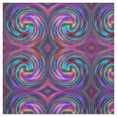 Abstraktes Spiralwirbelmuster #109 Stoff (Muster)