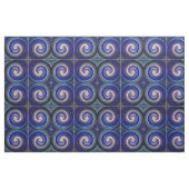 Abstraktes Spiralwirbelmuster #25 Stoff (Fat Quarter (45,7 x 55,9 cm))