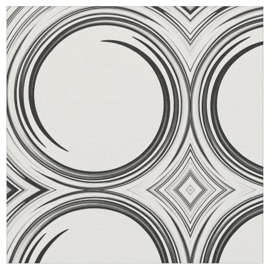 Abstraktes Spiralwirbelmuster #45 Stoff (Nahaufnahme)