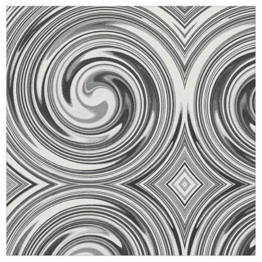 Abstraktes Spiralwirbelmuster #57 Stoff (Nahaufnahme)