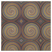 Abstraktes Spiralwirbelmuster #72 Stoff (Muster)