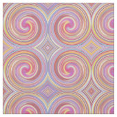 Abstraktes Spiralwirbelmuster #8 Stoff (Muster)