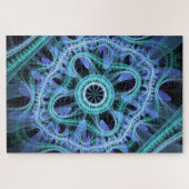 abstraktes Spitzenrätsel Puzzle (Horizontal)