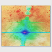 Abstraktes Sprengpapier Geschenkpapier (Flach)