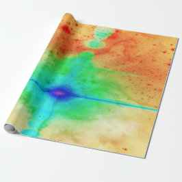 Abstraktes Sprengpapier Geschenkpapier