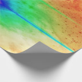 Abstraktes Sprengpapier Geschenkpapier (Ecke)