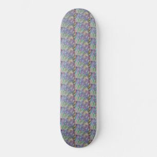 Abstraktes Spring Crocus Skateboard
