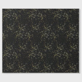 Abstraktes Spritzer-Design Geschenkpapier (Flach)