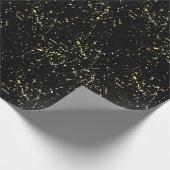 Abstraktes Spritzer-Design Geschenkpapier (Ecke)