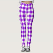 ABSTRAKTES SQUARE PATTERN LEGGINGS (Vorderseite)