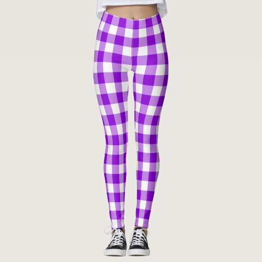ABSTRAKTES SQUARE PATTERN LEGGINGS (Vorderseite)