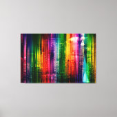 Abstraktes Stadtbild Leinwanddruck (Vorderseite)